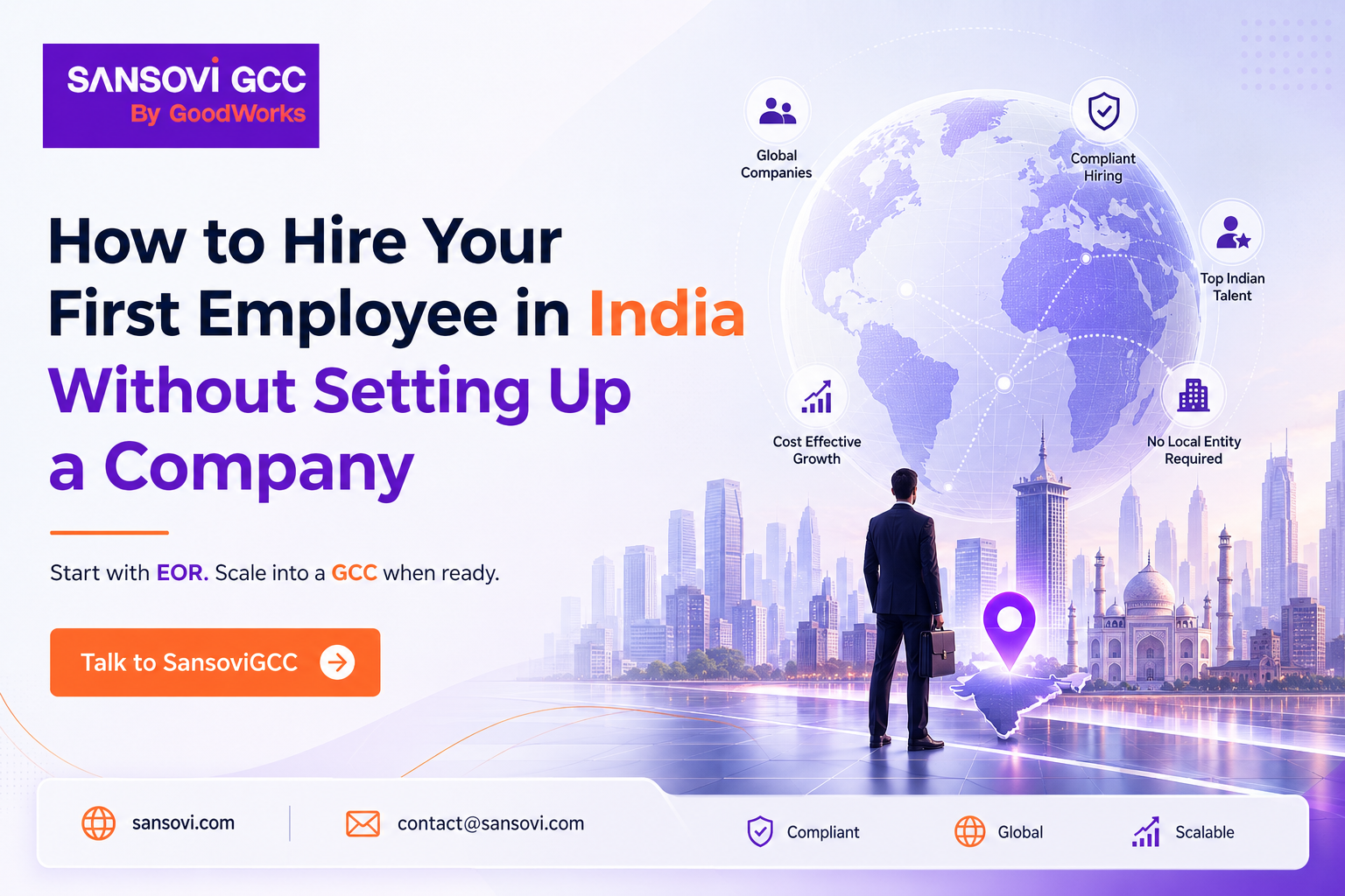 How to Hire Your First Employee in India Without Setting Up a Company