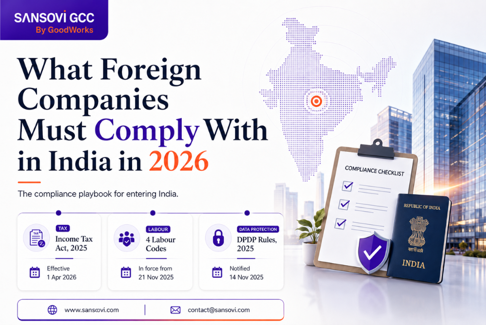 India Compliance Guide for Foreign Companies & GCCs (2026)