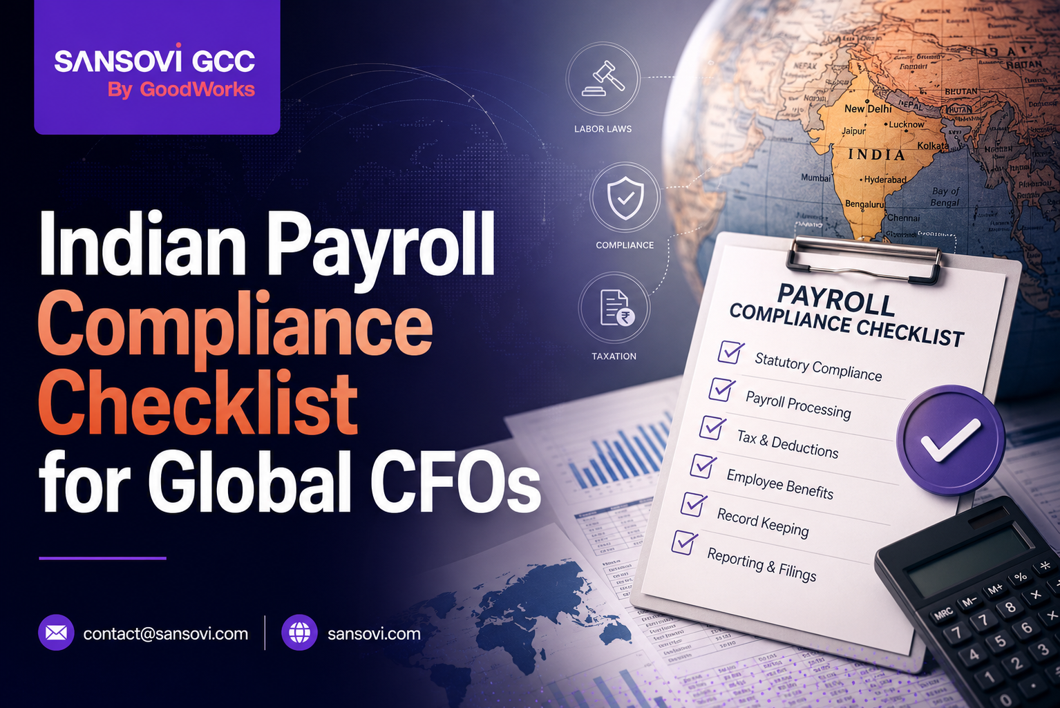 Indian Payroll Compliance Checklist for Global CFOs